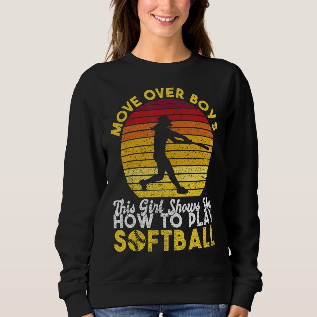 Move over Boys this Girl shows you how to play Sof Sweatshirt (Front)