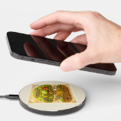 move throughout the day steadily inducing joy wireless charger (Hand)