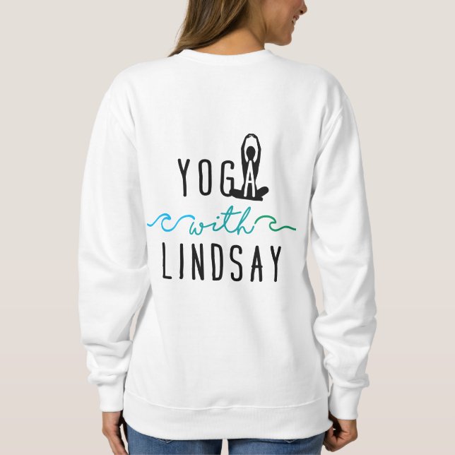  Move Well For Life Sweatshirt with Logo (Back)