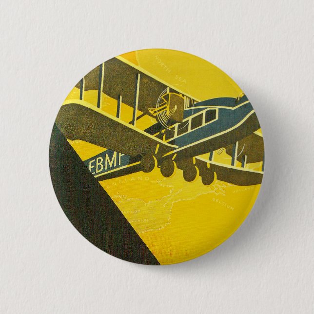 Move With the Times Pinback Button (Front)
