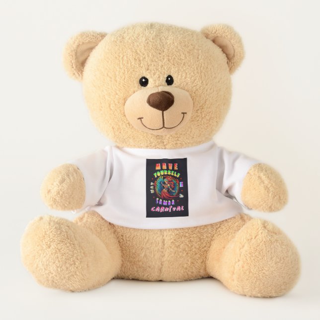 Move Yourself In A Samba Way Carnival Teddy Bear (Front)