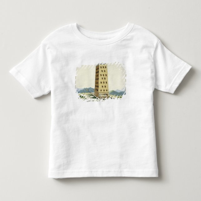 Moveable tower, designed after Caesar's tower at N Toddler T-shirt (Front)