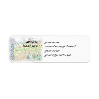 Moved! Make Note! Return Address Label CPLM