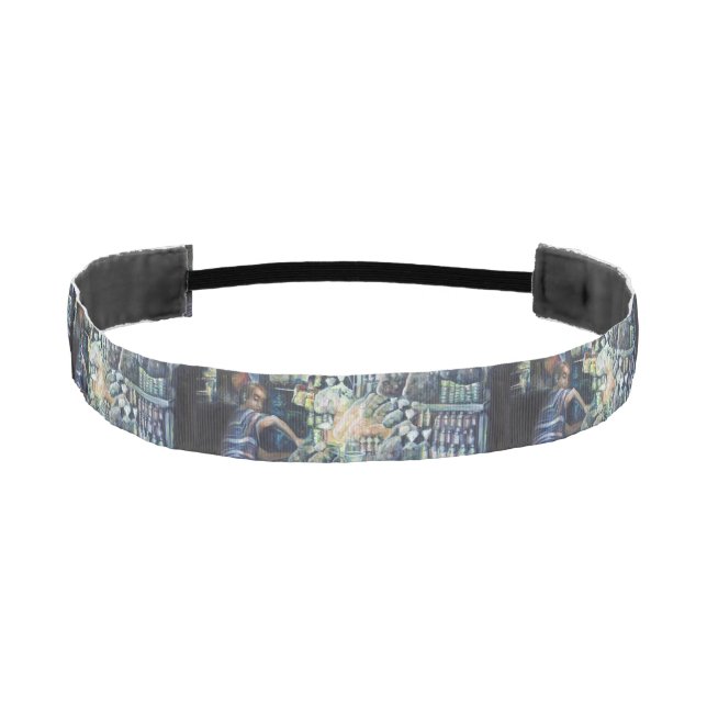 Moved the goal, Singapore Athletic Headband (Front)