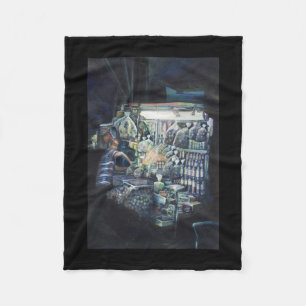 Moved the goal, Singapore Fleece Blanket