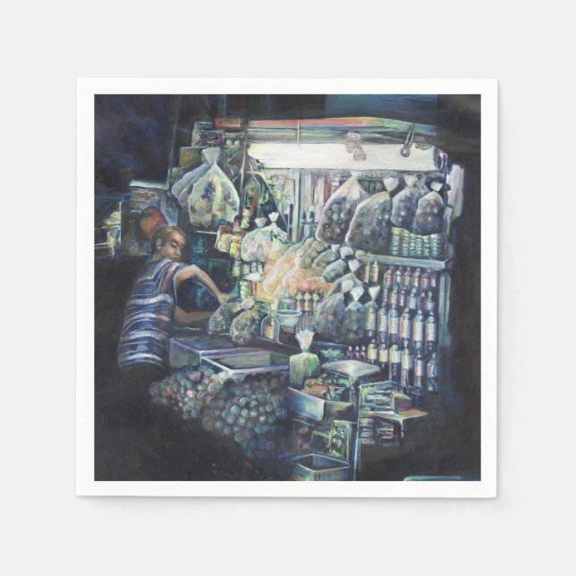 Moved the Goal, Singapore Paper Napkins (Front)