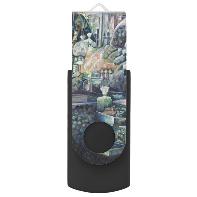 Moved the goal, Singapore USB Flash Drive (Front Vertical)