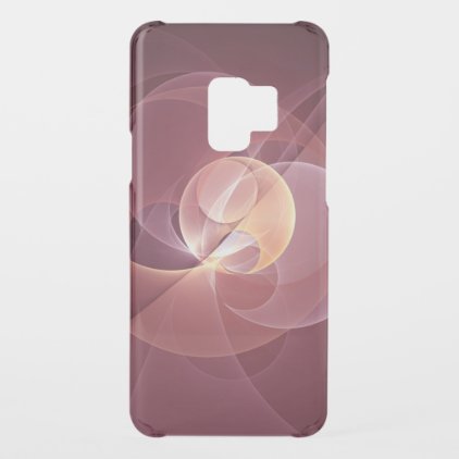 Movement Abstract Modern Wine Red Pink Fractal Art Uncommon Samsung Galaxy S9 Case