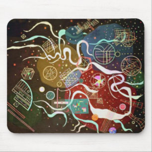 Movement I by Kandinsky Mouse Pad