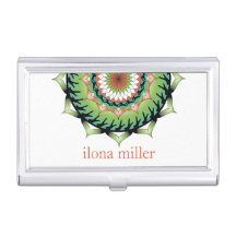 Movement Mandala Business Card Case | Standing