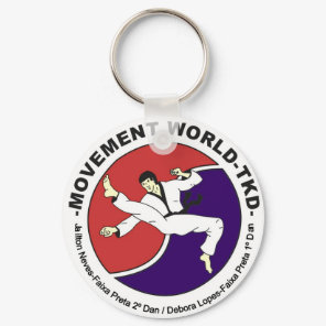 Movement World Taekwondo Keychain