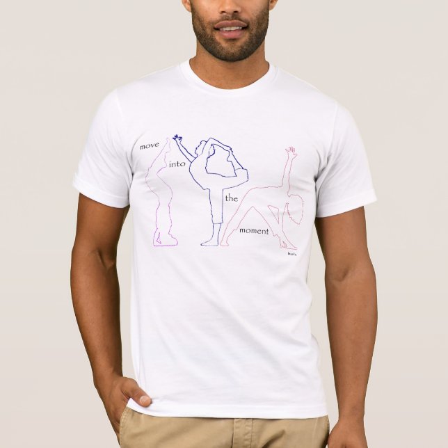 Movement Yoga and Pilates - Triple Image T-Shirt (Front)