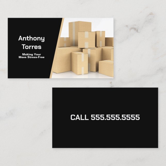 Movers Business Card (Front/Back)