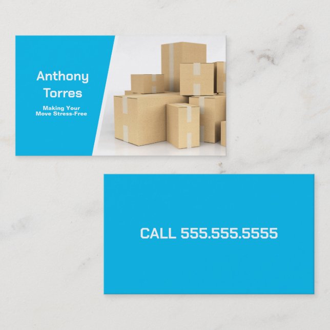 Movers Business Card (Front/Back)