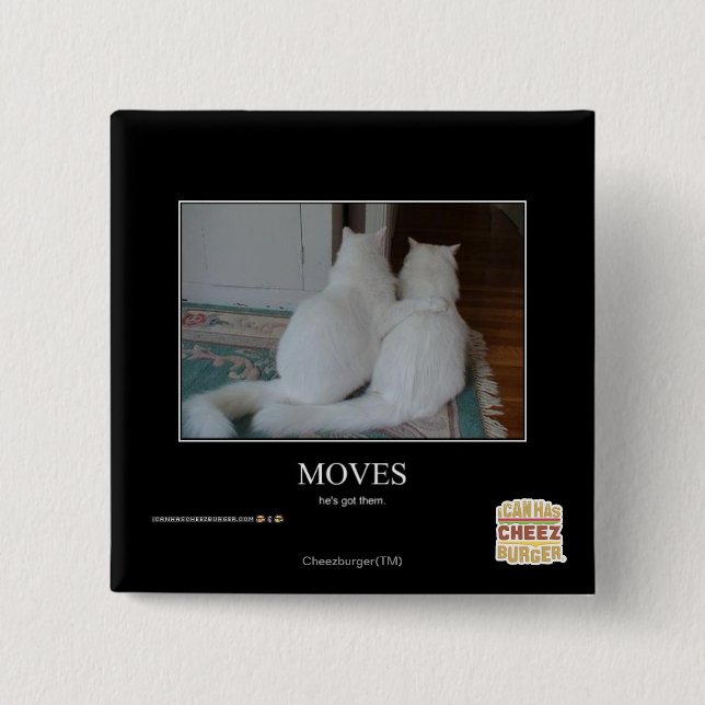 Moves Pinback Button (Front)