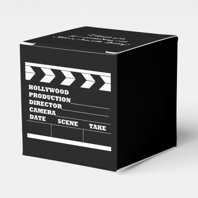 "Movie Awards" Favor Box (Front Side)