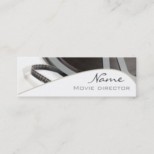 Customizable Movie Business Card