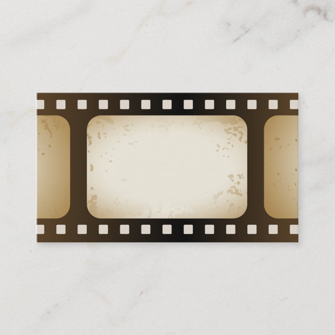 movie business card | Zazzle