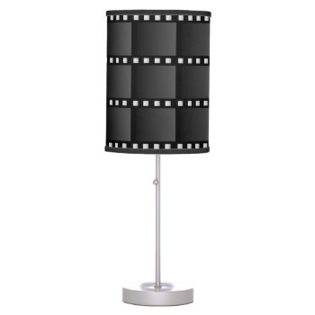 Movie Camera Film Strip Table Lamp by SimplyBoutiques at Zazzle