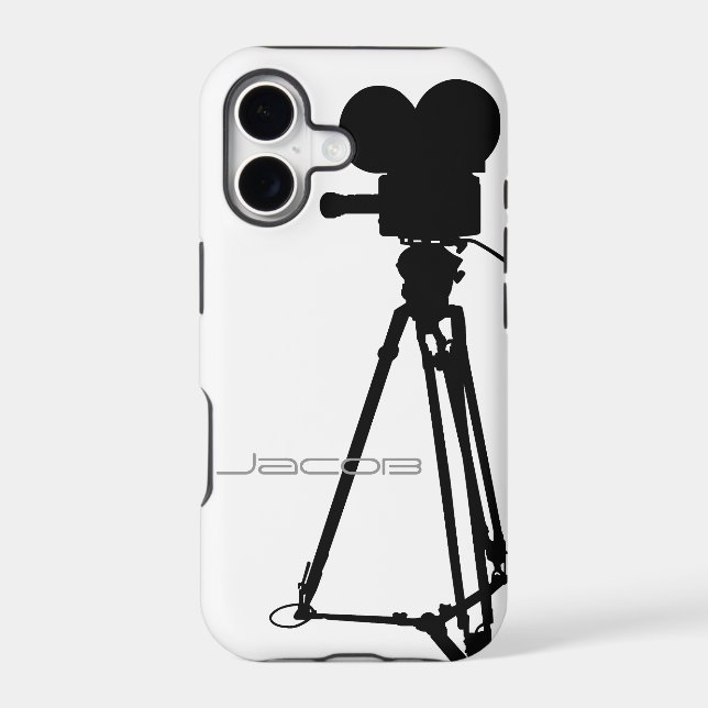 Movie Camera Iphone Case (Back)