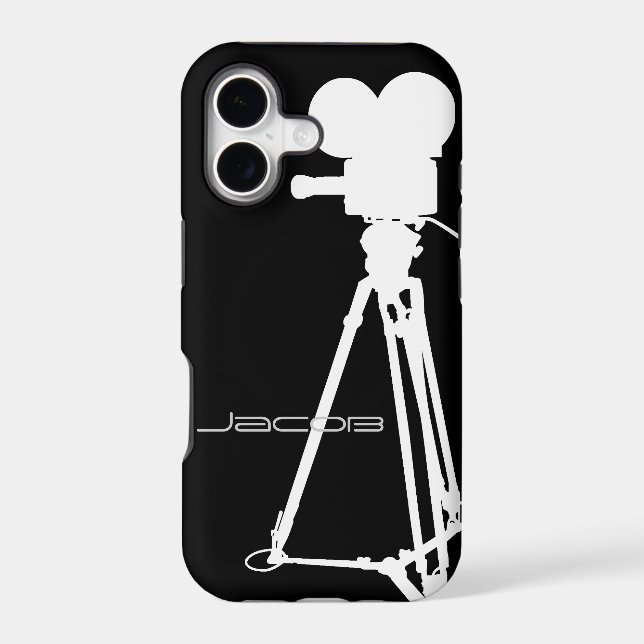 Movie Camera Iphone Case (Back)