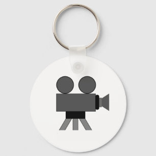 Movie Camera Keychain