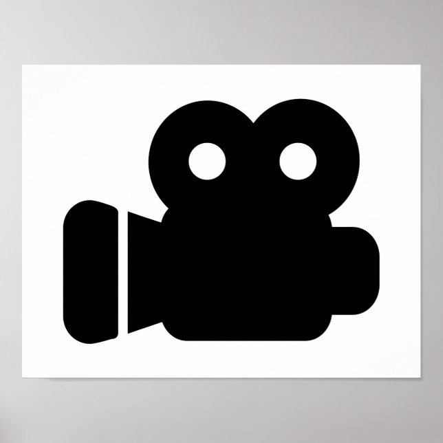 Movie camera poster (Front)
