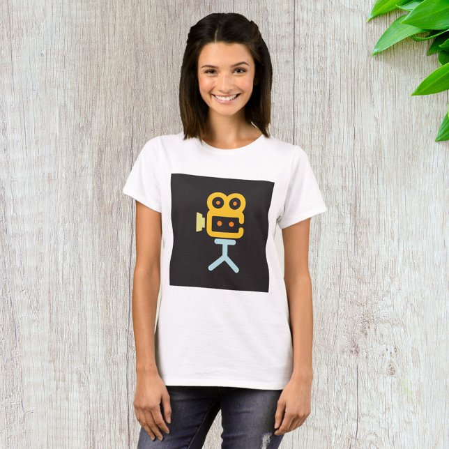 Movie Camera Symbol T-Shirt (Creator Uploaded)