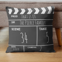 Movie Clapboard Custom Family Home Theater