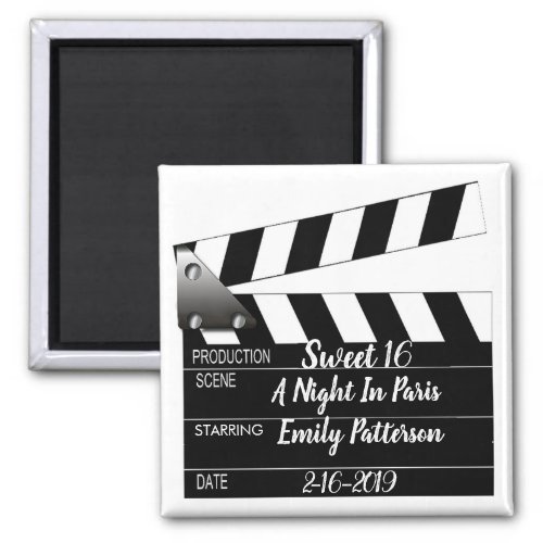 Movie Clapper 2 Special Occasion Magnet
