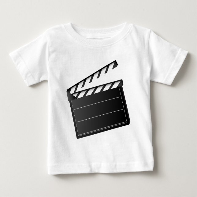 Movie Clapper Baby T-Shirt (Front)