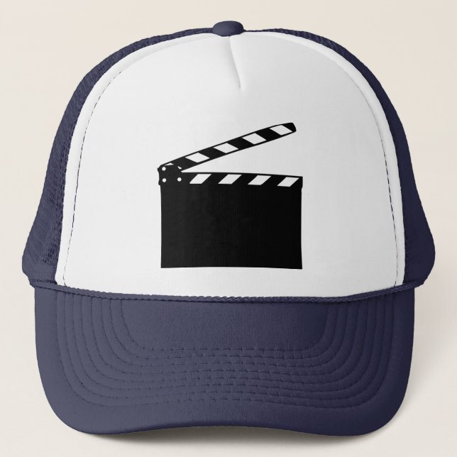 Movie - clapperboard trucker hat (Front)