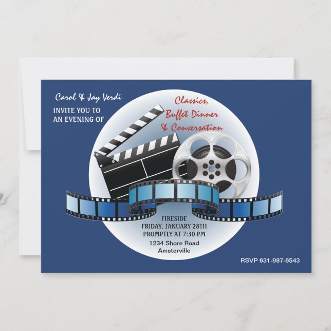 Movie Classics Invitation (Front)