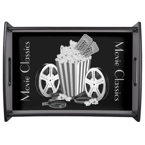 Movie Classics Monochrome Serving Tray