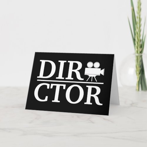 Movie Director Card