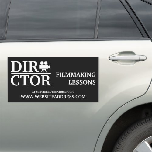 Movie Director Film Production Car Magnet