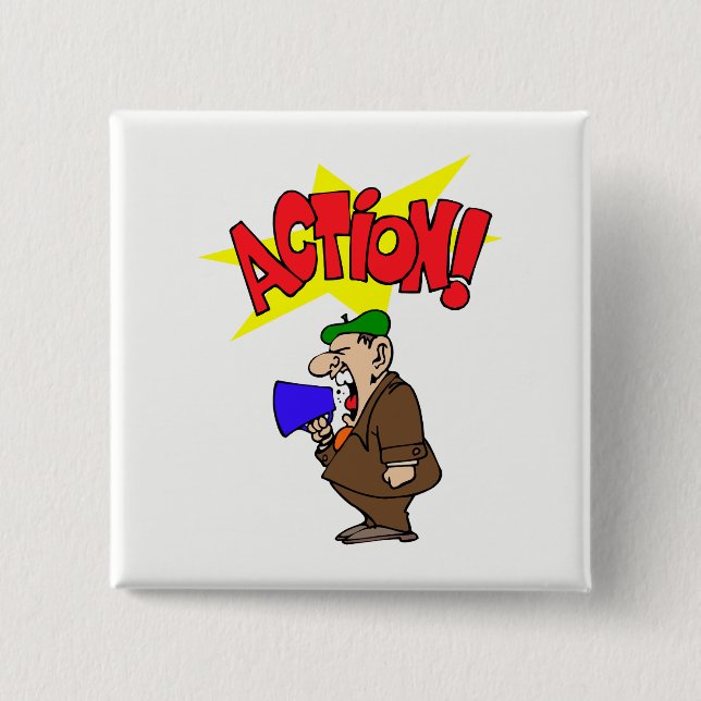 Movie Director Pinback Button (Front)