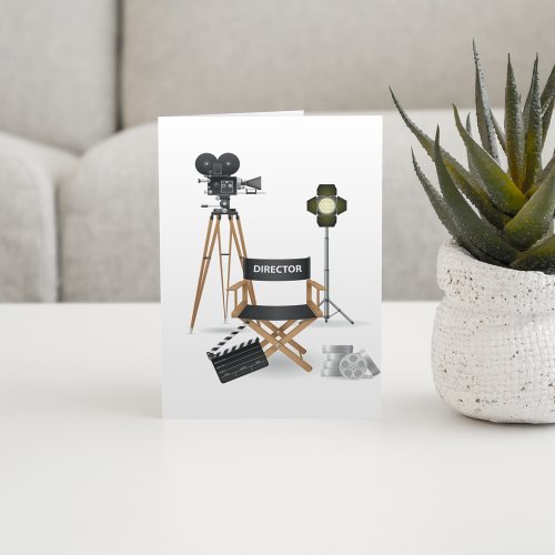 Movie Director Set Greeting Cards