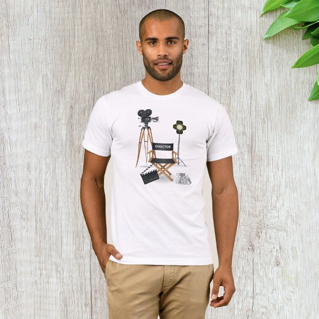 Movie Director Set Mens T-Shirt (Creator Uploaded)