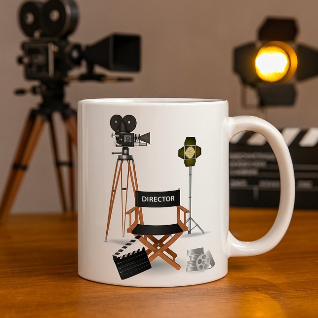 Movie Director Set Mug (Creator Uploaded)