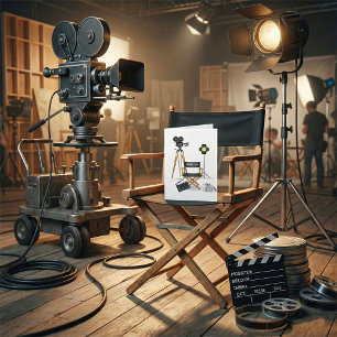 Movie Director Set Note Cards