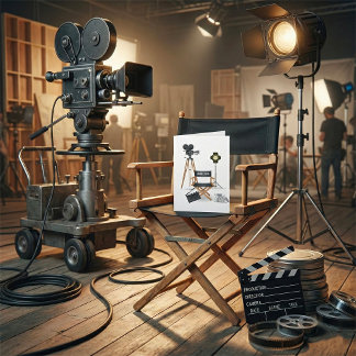 Movie Director Set Note Cards