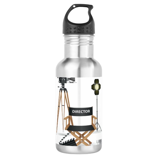 Movie Director Set Water Bottle (Front)