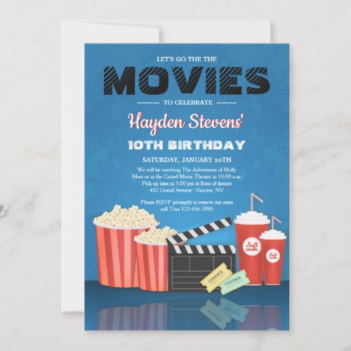 Movie Essentials Invitation