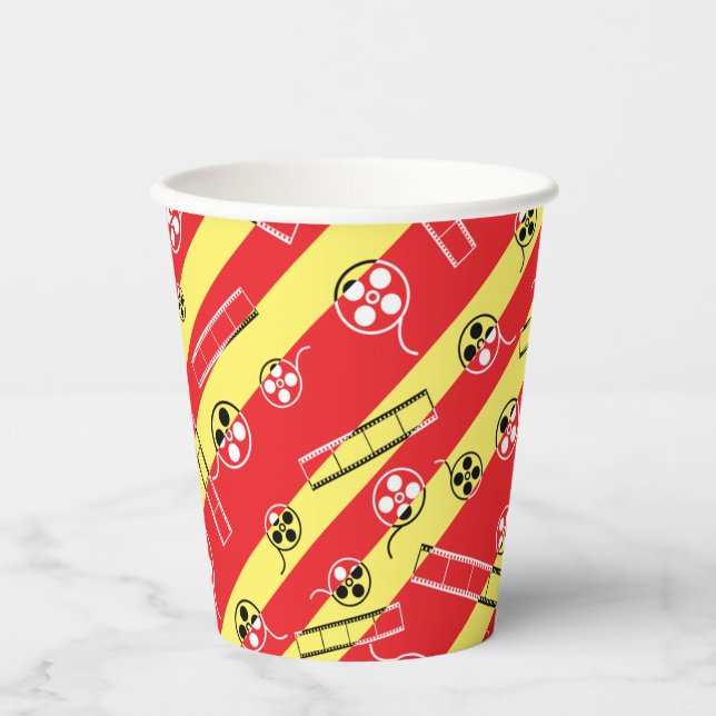 Movie Fan Paper Cups (Front)