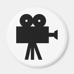 Movie Film Cine Camera Hollywood Magnet
