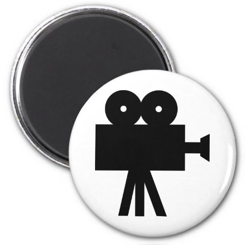 Movie Film Cine Camera Hollywood Magnet