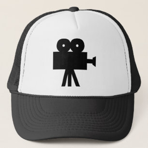 Movie Film Cine Camera Hollywood Trucker Hat