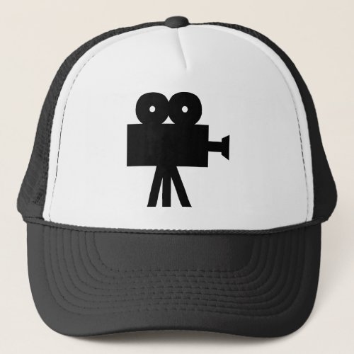 Movie Film Cine Camera Hollywood Trucker Hat