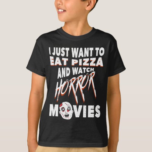 Movie Film film lover pizza fan T_Shirt